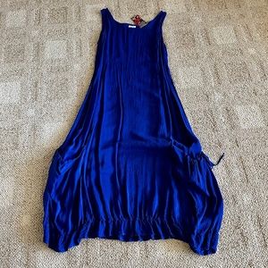Cupro long funky  dress
